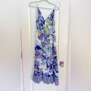 FARM Rio Graphic Rio Midi Dress
